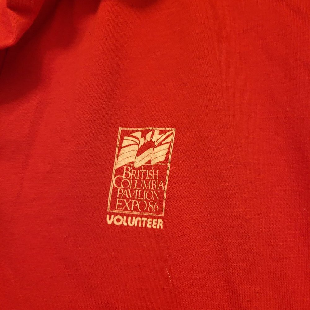 Expo 86 Official Volunteer T-Shirt (XL)